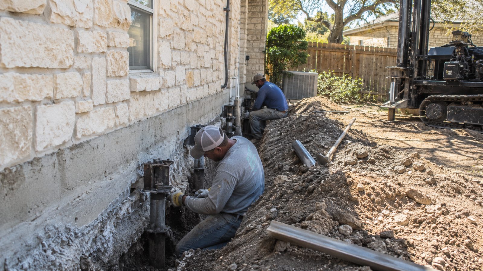 New Braunfels Foundation Settlement Repair repair planning